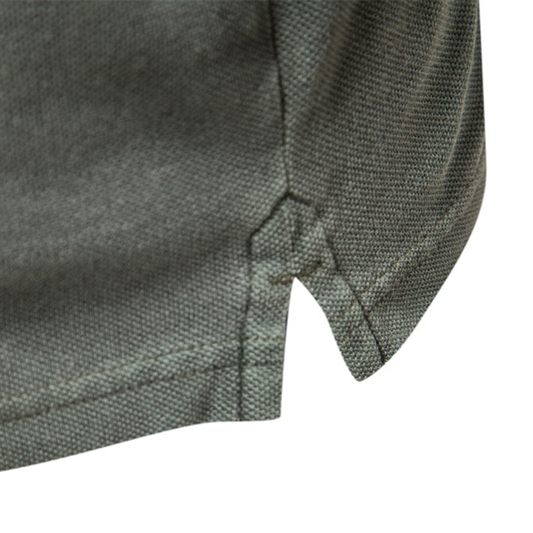 Polohemd - mit Kragen - kurze Ärmel - T-Shirt mit Knopfverschluss - Herren T-Shirts