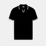 Poloshirt Herren Kurzarm | Eleganter Kragen & Cleanes Finish – Schwarz