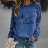 Gabriela | Trendiger Damenpullover für Winter – Blau