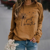 Gabriela | Trendiger Damenpullover für Winter – Braun
