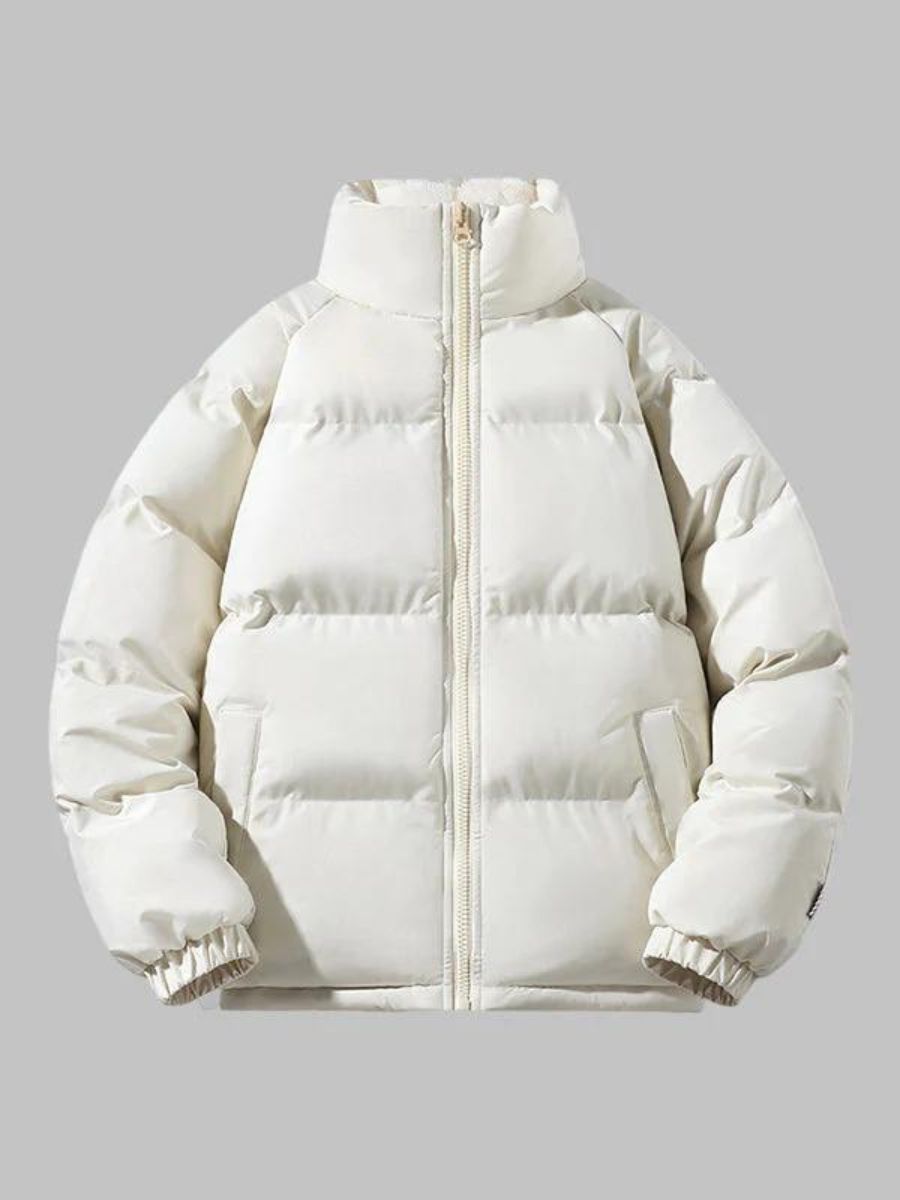 Pufferjacke | Fleece gefüttert | warm | wattierte Jacke | Herren Winterjacke