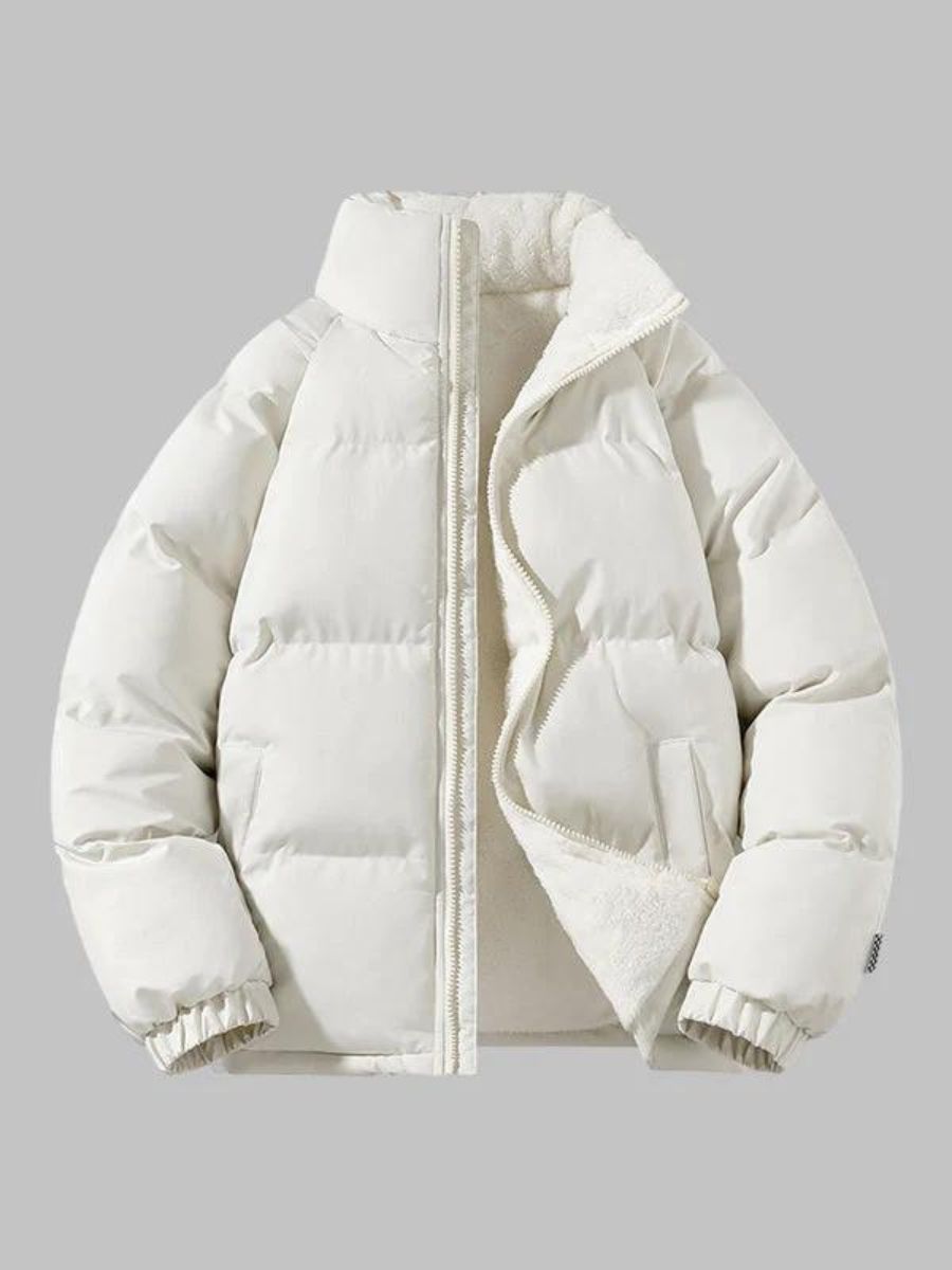 Pufferjacke | Fleece gefüttert | warm | wattierte Jacke | Herren Winterjacke