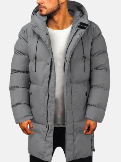 Pufferjacke – warm – mit Kapuze – Winterparka – Winterjacke für Männer