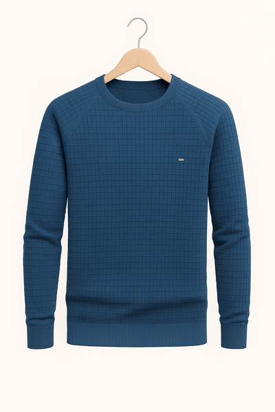 Pullover - Herren Rundhals Langarm Pullover Sweatshirt