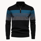 Pullover Mit Halbzipper - Keanu – Schwarz