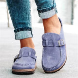 Martina | Damen Elegante Frühling Slip-On Loafers – Lila
