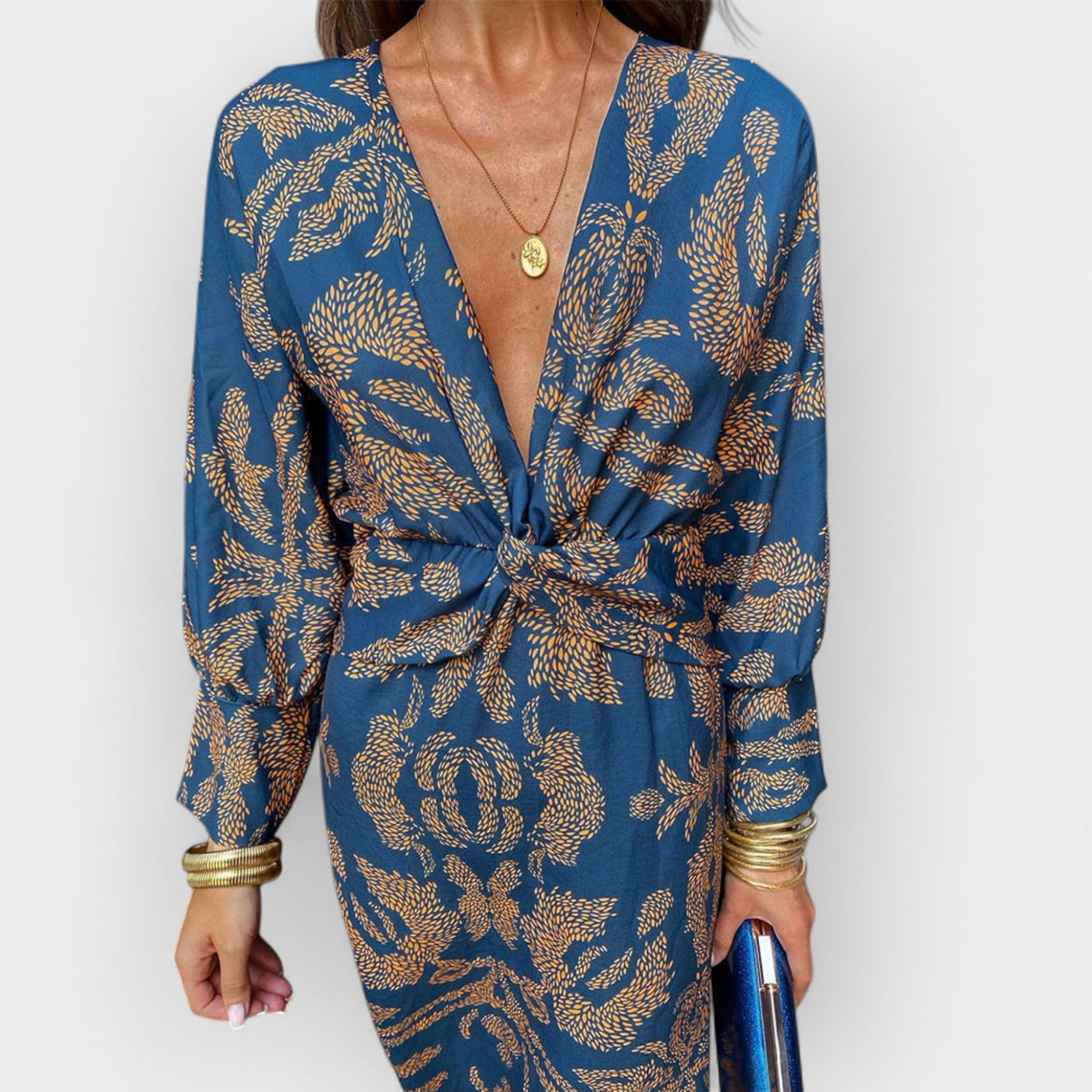 Nachhaltiges Elegantes Damen Kleid