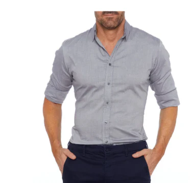 Tailliertes Button Down Hemd Für Herren | Formal