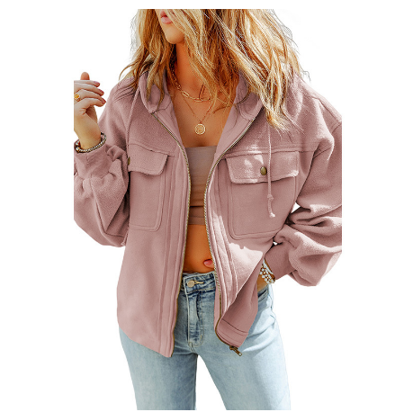 Stilvolle Jacke mit Kapuze