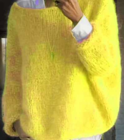 Damen Oversize Strickpullover | Weich & Kuschelig