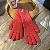 Isolde | Damenhandschuhe mit Touchscreen – Rot