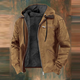 Arvel - zeitlose Jacke – Braun
