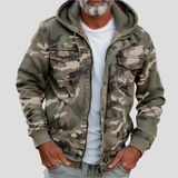 Laura | Moderne Damen Cargo Jacke mit Kapuze und Taschen – Helles Khaki