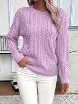 Nora | Vielseitiger Und Bequemer Pullover Für Damen – Lila