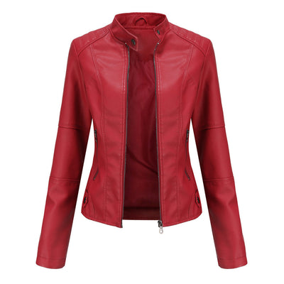 Milena - Stylische Lederjacke