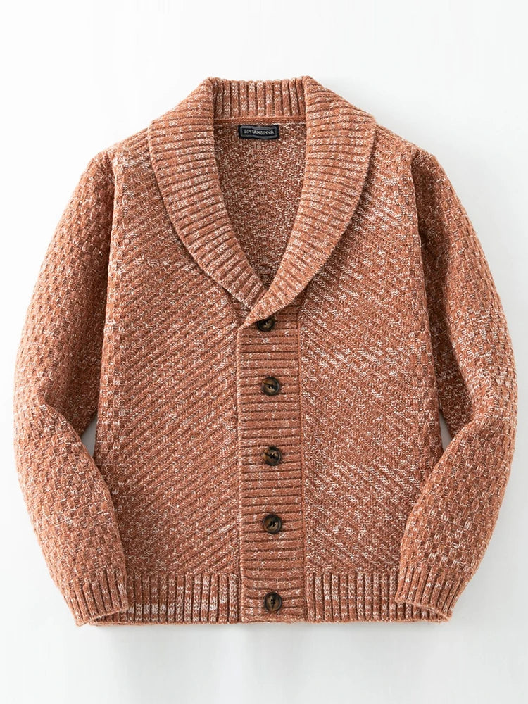 Retro Strickpullover mit Charmantem Detail