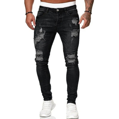 Ripped Jeans | Slim-Fit-Jeans | Gewaschene Jeans | Skinny-Jeans | Herrenjeans
