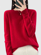 Lina | Kuscheliger Pullover Für Stilvollen Komfort – Rot