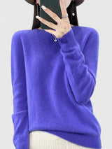 Lina | Kuscheliger Pullover Für Stilvollen Komfort – Mehr Blau