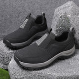 Robuste Outdoor-Sneaker Damen | Rutschfeste Sohle & Sicherer Halt – Schwarz