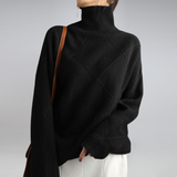 Rollkragenpullover Mit Weiter Passform - Luzie – Schwarz