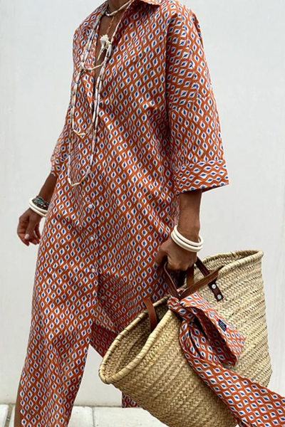 Rocío® | Lässige gestreifte Hemdbluse