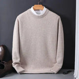 Rundhals-Pullover Mit Langen Ärmeln - Jamie – Braun