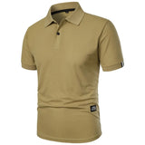 Mats | Herren Sommer Polo – Herren Poloshirt Sommer Freizeit 2026 – Khaki