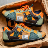 Norwood - Premium Retro-Sneaker – Orange