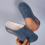 Rosie | Damen Orthopädische Hausschuhe – Blau