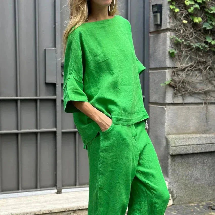 Grace - Eleganter Zweiteiler Damen für Sommer