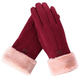 Coco | Handschuhe mit Touchscreen, wasserdicht – Rot