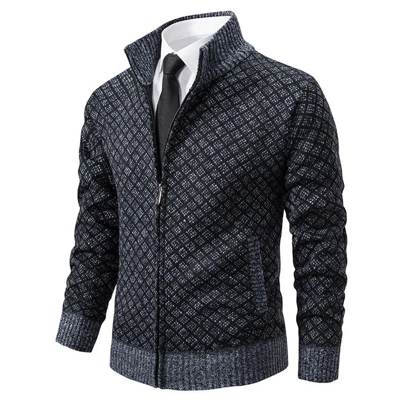 Damon - Luxuriöse Strickjacke