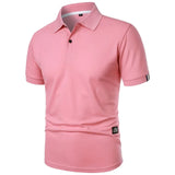 Mats | Herren Sommer Polo – Herren Poloshirt Sommer Freizeit 2026 – Rosa