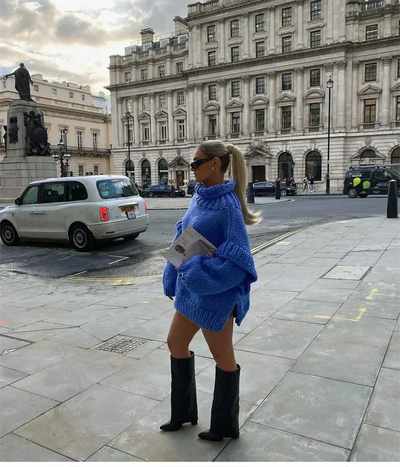 Nelly - Rollkragenpullover im lockeren Schnitt