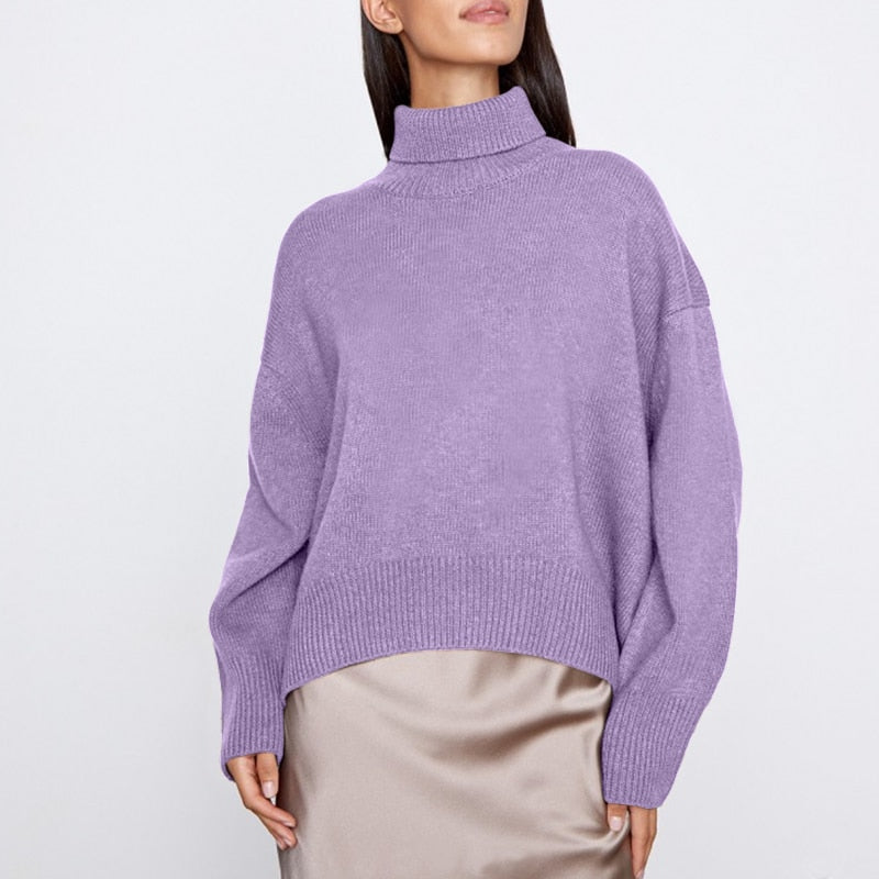 Eleganter Rollkragenpullover für Damen | Ideal für den WinterIdeal für den Winter