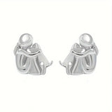 LISA | OHRRINGE „UMARMUNG“ – Silber und Gold