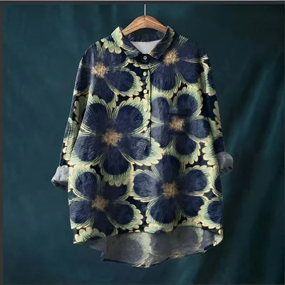 Supattra - Klassische Blusen mit Blumenmuster