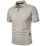Mats | Herren Sommer Polo – Herren Poloshirt Sommer Freizeit 2026 – Hellgrau