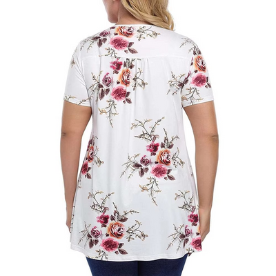 Roswitha® | Feminines Tunika-Top mit Faltenwurf