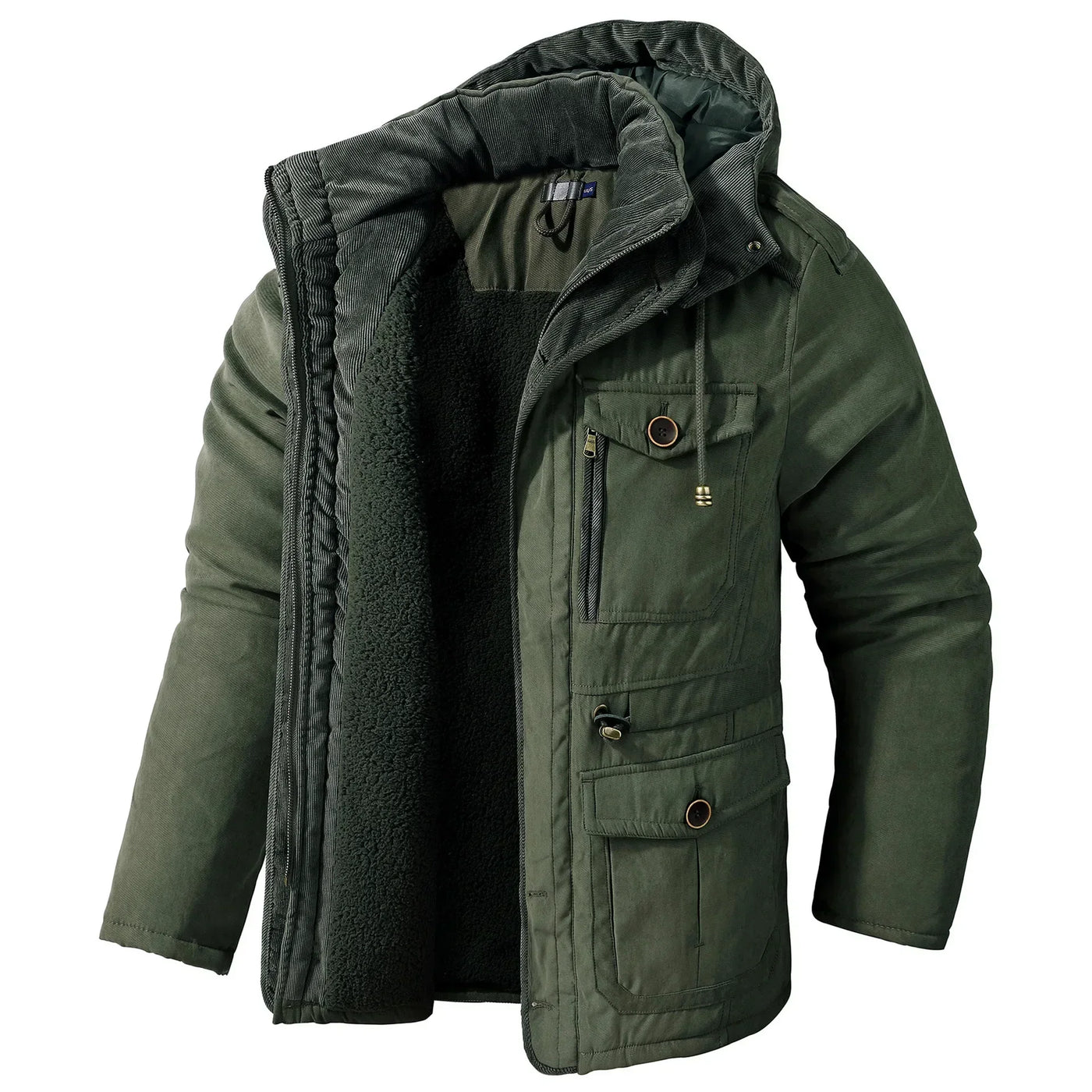 Ethan - Winterparka mit Sherpa-Futter