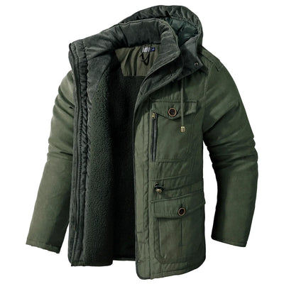 Ethan - Winterparka mit Sherpa-Futter