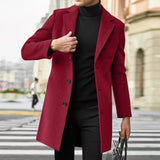 Arboric - Strukturierter Trenchcoat – Burgunder
