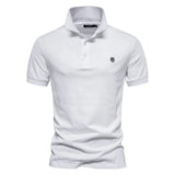 HANS™ | LUXURIÖSES HERREN-POLOHEMD – Weiß