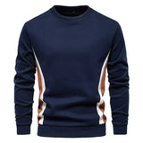 Felix | Moderner Pullover für Herren im Alltag – Dunkelblau