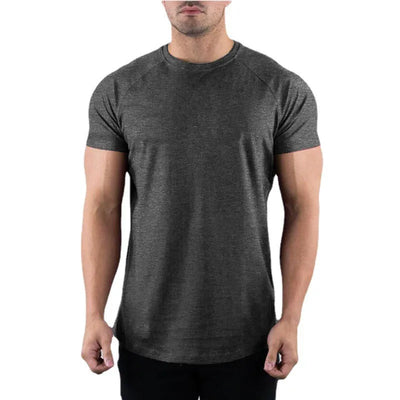 Herren Slim Fit T-Shirt – Bequem – Rundhals