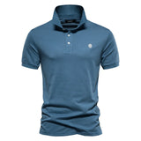HANS™ | LUXURIÖSES HERREN-POLOHEMD – Blau