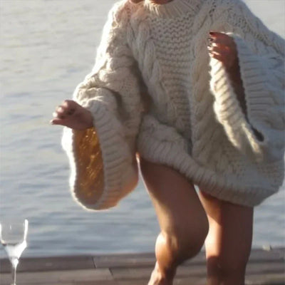 Tjaya | Vintage Gestrickter pullover