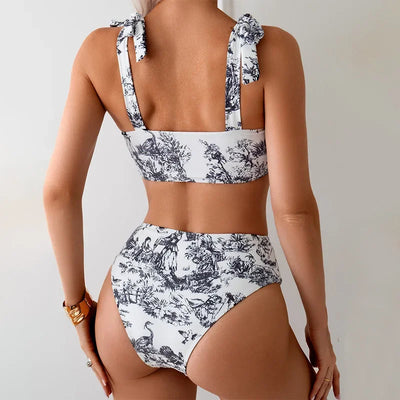 VALE | Japanese pattern beach wear