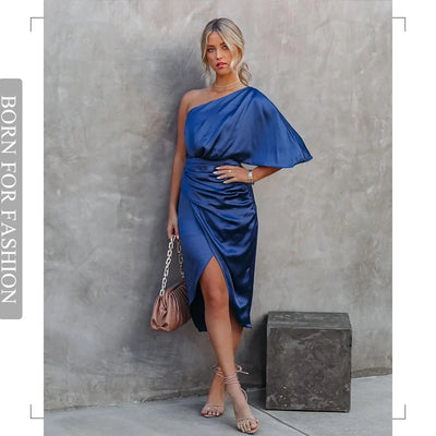 Gerda - Sinnliches Partykleid mit seidigem Glanz für Damen